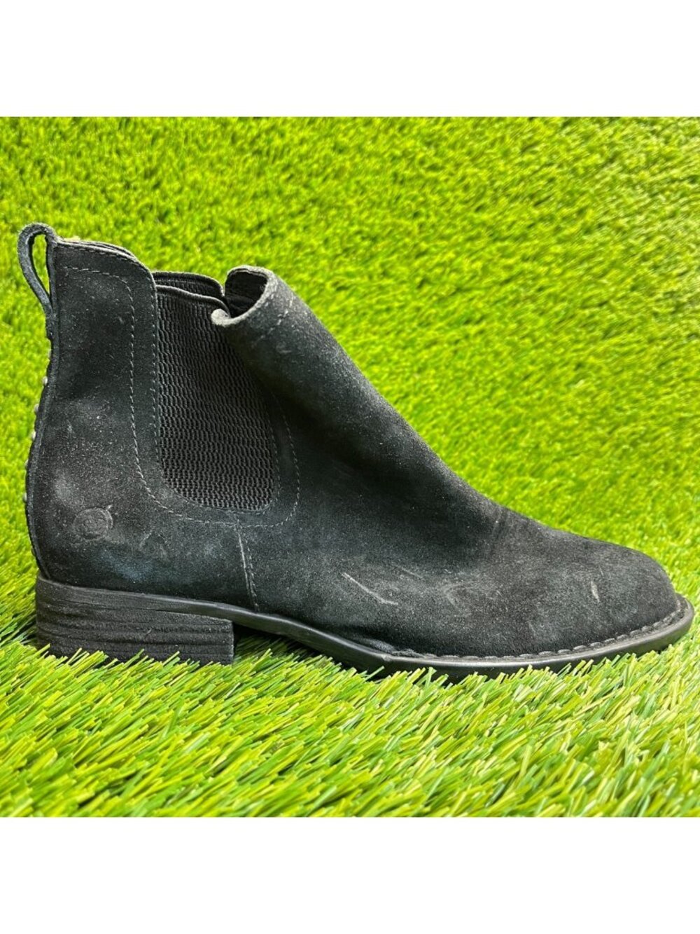 Born Casco Womens Size 6‎ Black Casual Classic Outdoor Suede Chelsea Boots
